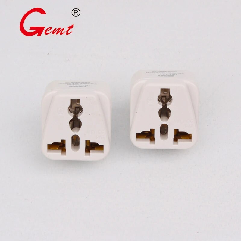 Universalus Brazilijos 3 kontaktų kištuko adapteris ES Europos JAV JK į Braziliją Kelioninis adapteris Elektrinis kištukas Maitinimo įkroviklio lizdas