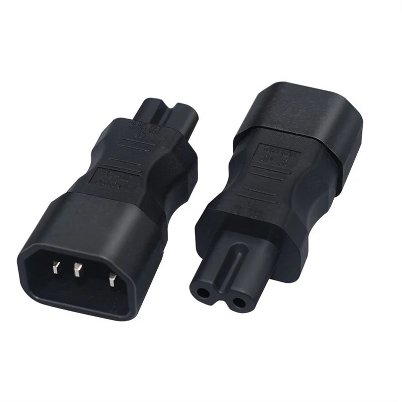 JORINDO 1PCS, IEC320 C14–C7 adapteris, IEC C14 3 kištukas prie 8 pav. formos sąsajos C7 maitinimo keitiklis