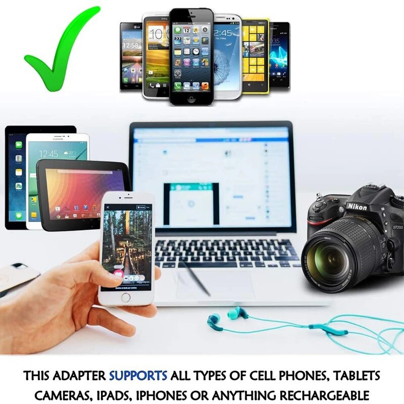 3 pakuotės JK kelioninis adapteris G tipo kištukui – veikia su elektros lizdais Jungtinėje Karalystėje, HK, Airijoje, Didžiojoje Britanijoje ir kt.