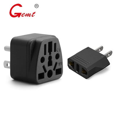 US Plug Adapter European to USA Plug Adapter Europe to American Outlet Plug Adapter EU to US Adapters EU/UK/AU/IN/JP/Asia/Italy