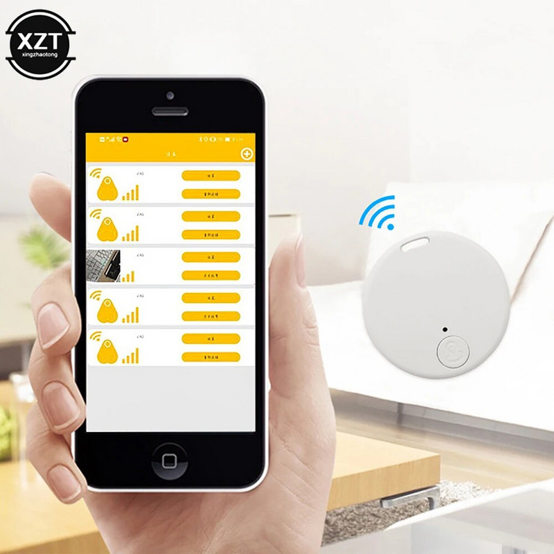 Smart Mini GPS Tracker Bluetooth 5.0 Elveszett kereső Riasztó Kisállat Gyerekek Táska Pénztárca Kulcskövetés IOS Android Smart Locatorhoz