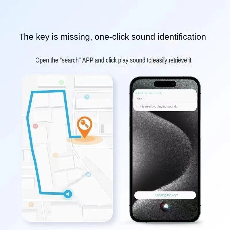 Programėlė, skirta IOS Find Me Mini GPS Tracker Bluetooth Global Positioning Finder Anti Lost Key Locator Smart iTag Wallet