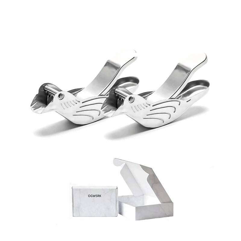 Genting nerūsējošā tērauda manuāla citronu sulu spiede un laima spiede, sudraba putna formas citronu sulu spiede