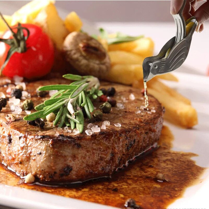 Genting nerūsējošā tērauda manuāla citronu sulu spiede un laima spiede, sudraba putna formas citronu sulu spiede