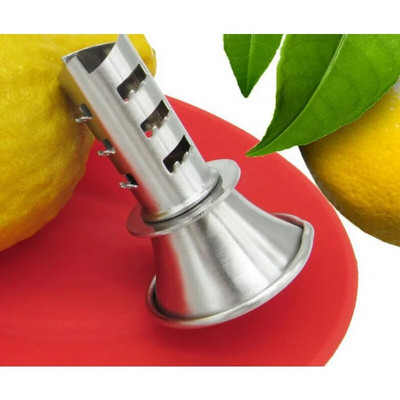 1 db rozsdamentes acél citromfacsaró kiöntő csavar kézi Citromnarancs Limes Citrusfacsavaró Gyümölcsfacsaró Konyhai eszközök