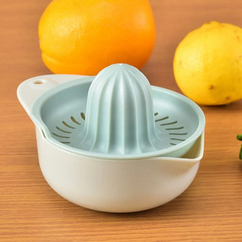 Kitchen Healthy Manual φορητό πλαστικό λεμονοστίφτης Εργαλείο συμπίεσης εσπεριδοειδών αποχυμωτή πορτοκαλιού
