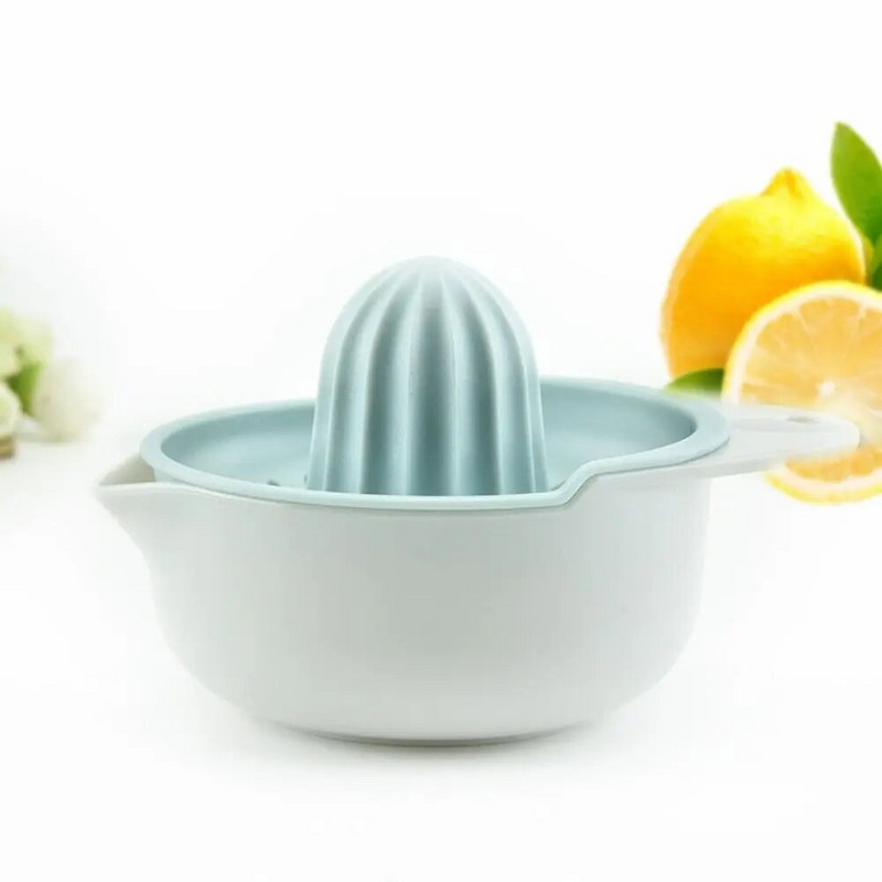 Zdrava višenamjenska ručna plastična cijedilica za limun, alat za cijeđenje citrusa, alat za voće, sokovnik za naranče, jednostavan za čišćenje