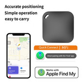 GPS naminių gyvūnėlių padėties nustatymo žymų sekimo priemonė Vaikų bagažo raktų ieškiklis Išmanusis sekimo įrenginys, skirtas Apple Find My App IOS sistemai