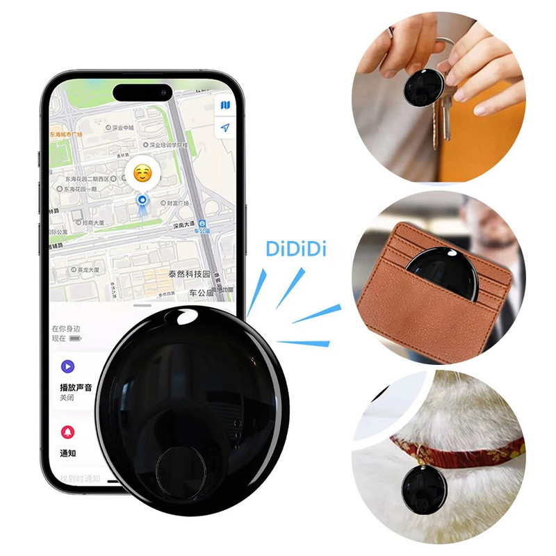 Dispozitiv de memento anti-pierderi Funcționează cu Apple Găsește-mi aplicația cheie de mașină impermeabilă Localizator pentru copii pentru animale de companie Tag pentru copii în vârstă Localizator de articole pentru animale de companie