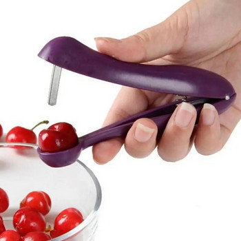 Cherry Fruit Kitchen Pitter Remover Olive Corer Remove Pit Tool Seed Gadge Εργαλεία φρούτων λαχανικών Cherry Pitter Gadgets κουζίνας