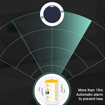 Smart Mini GPS Tracker Portable Item Finders Μεγάλη διάρκεια ζωής μπαταρίας Anti Lost Alarm Tag Bluetooth-συμβατό για τηλέφωνο με κλειδί για κατοικίδια πορτοφόλι