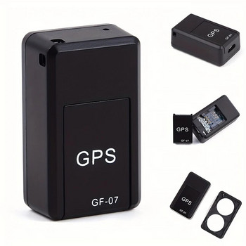 GPS тракер за мини кола Анти-загубено устройство за локация Проследяващ запис в реално време GF07 SIM позиционер Wifi Магнитен Нов