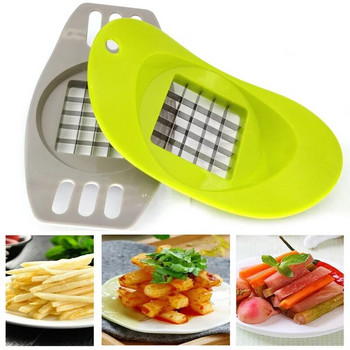 Χρήσιμα πράγματα για εργαλεία κουζίνας από ανοξείδωτο χάλυβα Αξεσουάρ Κόφτης πατάτας Τεμαχιστής μηχανής κοπής και κοπής λαχανικών και φρούτων