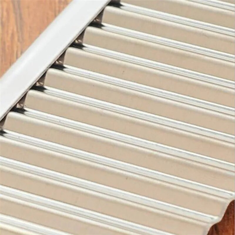 Daugiafunkcis bulvių peilis su banguotais kraštais nerūdijančio plieno virtuvės įtaisas Daržovių, vaisių pjaustymo skustukas, kepimo gruzdintuvas