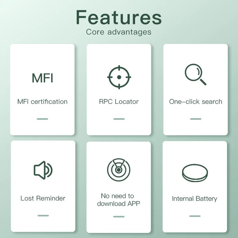 RYRA mini nyomkövető eszköz nyomkövető címke kulcs gyermekkereső kisállatkövető hely Smart Bluetooth-kompatibilis nyomkövető autós kisállatjármű