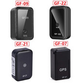 GF-07 GPS-i lokaator GF-09 auto lokaator GF-21 GPS-jälgija GF-22 kaotsiminekuvastane jälgimisseade hääljuhtimistelefoniga