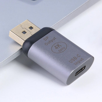 4K USB C σε DP/HDMI-συμβατό/Καλώδιο Mini DP Τύπος C σε HDMI Thunderbolt 3 Προσαρμογέας για MacBook Pro Samsung S20 4K UHD USB-C