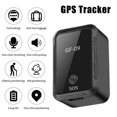 GF-09 GPS GSM Tracker Automobilis Dviratis Dviračių Sekimo Padėties Įrenginys Magnetinis Transporto Priemonės Naminiai gyvūnai Vaikai Realiu laiku Apsaugota nuo pasimetimo