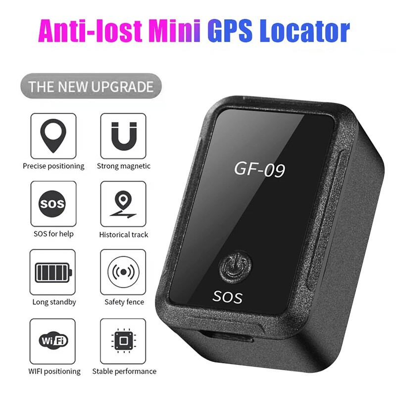 GF-09 GPS GSM Tracker Auto Bicikl Pozicioner za Praćenje Bicikla Magnetski Tragači Vozila Kućni ljubimci Djeca Anti-izgubljena lokacija u stvarnom vremenu