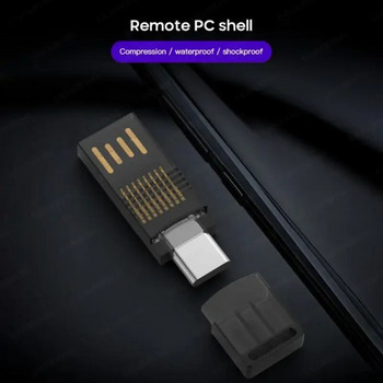 Αναγνώστης καρτών 2 σε 1 USB 3.0 USB Τύπος C σε SD Micro SD Αναγνώστης καρτών TF Προσαρμογέας OTG Έξυπνη μνήμη Microsd Cardreader για IPad