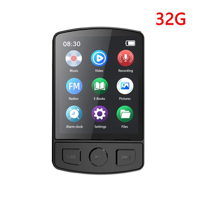 Naujas MP3 grotuvo klipas Mini Walkman Studentų nešiojamas sportinės muzikos grotuvas MP4 grotuvas su FM radijo garsiakalbiu El. knygų įrašymo įrenginys Mp3 плееры