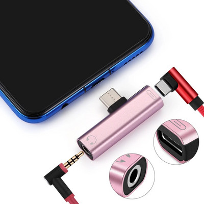 1PC USB тип C до 3,5 мм жак за слушалки Мини адаптер AUX кабелен конектор за Samsung S10 S9 за смартфон Huawei Mate20