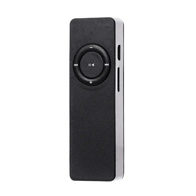 Ilgas MP3 grotuvas Lengvas įkraunamas skaitmeninis garso grotuvas su įmontuotu garsiakalbių palaikymu iki 32 GB atminties kortelės lizdo