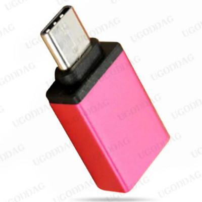 C tipo vyriškas adapteris prie USB 3.0 A moteriškas keitiklis OTG funkcija USB 3.0 balta ir juoda OTG duomenų sinchronizavimo adapteris, skirtas Macbook telefonams