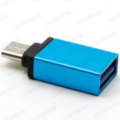 C tipo vyriškas adapteris prie USB 3.0 A moteriškas keitiklis OTG funkcija USB 3.0 balta ir juoda OTG duomenų sinchronizavimo adapteris, skirtas Macbook telefonams