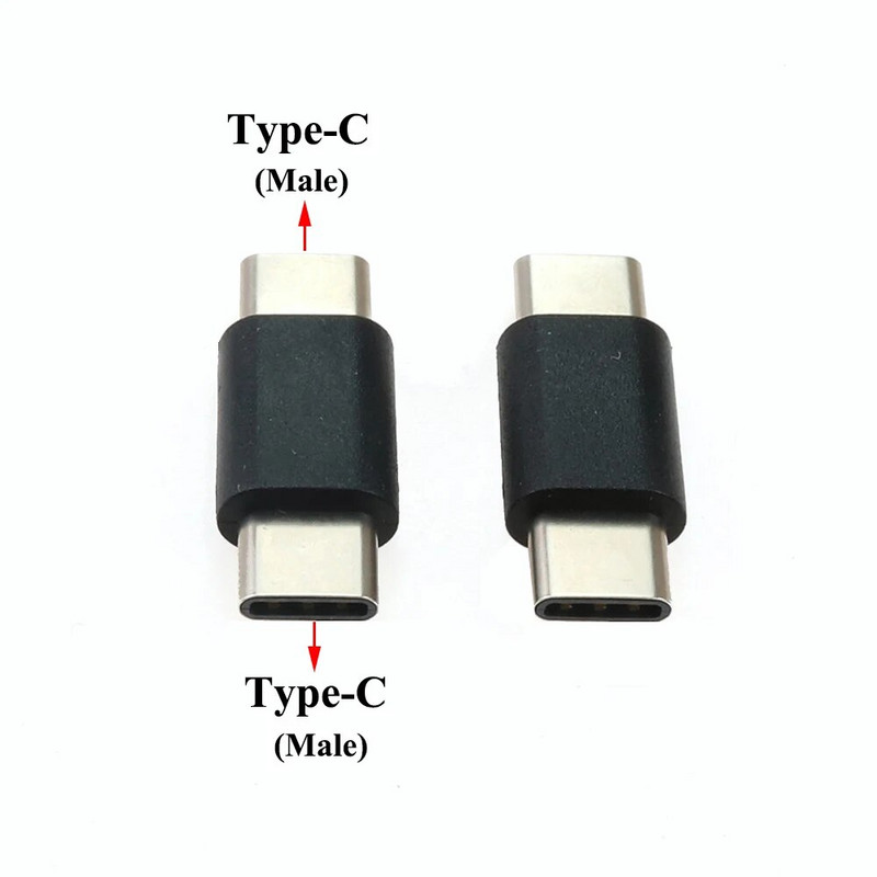 YuXi 1 tk USB-tüüpi C-adapteri isane/emane konverter, kaasaskantav USB-C laadimisandmeadapter, C-tüüpi pikenduskaabel telefoni tahvelarvuti jaoks