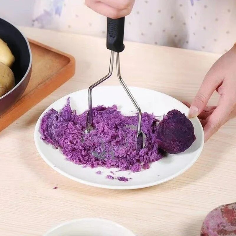 Αρχική μηχανή πουρέ πατάτας από ανοξείδωτο ατσάλι,Χειροκίνητος θρυμματιστής πατάτας για λεία μηχανή πουρέ χυμού,Εργαλεία φρούτων λαχανικών κουζίνας