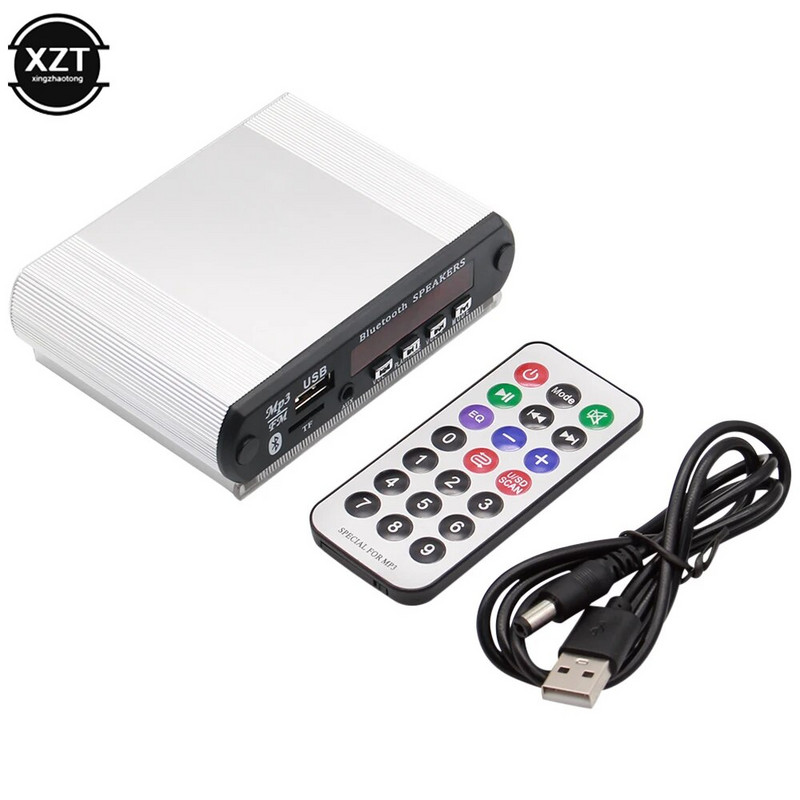 DC 5V belaidis su Bluetooth suderinamas MP3 dekoderio plokštės MP3 grotuvas su įrašymo funkcija „Pasidaryk pats“ apvalkalas, palaikantis USB/SD/FM garso modulį