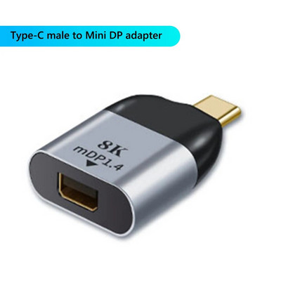 USB C į DP/Mini DP/VGA/RJ45/Su HDMI suderinamas adapteris C tipo USB 8K/4K/1080P vaizdo 1000Mbps Lan Ethernet konverteris, skirtas Macbook