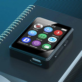 8/16/32/64 GB nešiojamas MP3 grotuvas 1,8 colio ekranas, suderinamas su „Bluetooth“ 5.0 mini MP4 vaizdo įrašų atkūrimo sportinis MP3 grotuvas Dovana vaikams