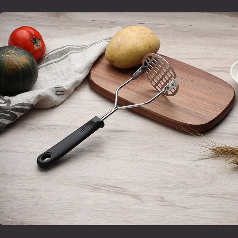 304 roostevabast terasest kartulimudapress, käsitsi mudapuder, köögividinad, toiduvalmistamise tarvikud, küüslaugupress