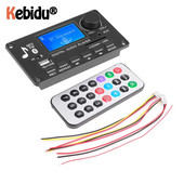 Dropship 12V dekoderio plokštė mp3 grotuvo skambučių įrašymas bluetooth 5.0 WMA Car Audio USB TF USB FM radijo modulis su nuotolinio valdymo pultu