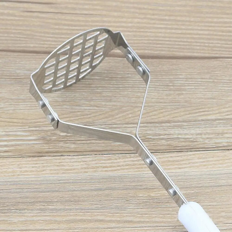 Nerūdijančio plieno bulvių košės bulvių traškučių vaisių purvas Rankinis vaisių smulkintuvas Vaisių daržovių įrankiai Virtuvės prietaisų priedai