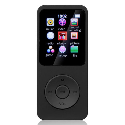 1,8 colio metalinis MP3 MP4 muzikos Walkman grotuvas Bluetooth FM radijas Žadintuvas Žingsniamatis E-knygos garsiakalbis Garso jutiklinis valdymas HIFI Nauja