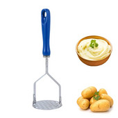 Mașină de zdrobire de cartofi din oțel inoxidabil Dispozitiv de zdrobire de legume pentru piure de fructe Produs de suc pentru alimente pentru bebeluși Presă de noroi Concasor de avocado dovleac Gadget de bucătărie