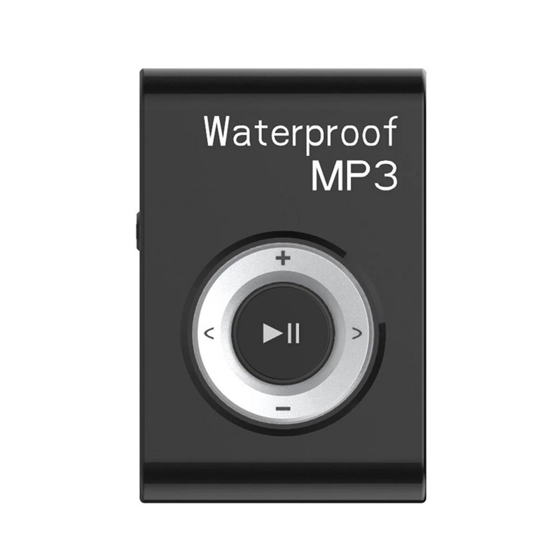 Mini IPX8 vízálló úszó MP3 lejátszó Sztereó Zene MP3 Walkman FM Rádió Sport Futó HiFi Sztereó Zene Fejhallgató