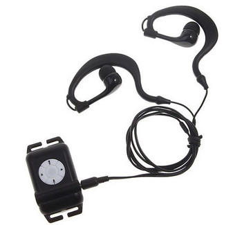mp3 για κολύμπι Αδιάβροχο MP3 player με ακουστικά FM mp3 για σέρφινγκ Φορώντας Τύπος κλιπ ακουστικών mp3 player music player