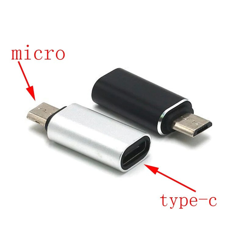C típusú mikro USB Android telefonkábel C típusú adapter gyorstöltő adatkonverter Xiaomi Huawei Letv Sumsang kábelhez