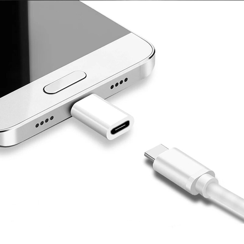 C típusú mikro USB Android telefonkábel C típusú adapter gyorstöltő adatkonverter Xiaomi Huawei Letv Sumsang kábelhez