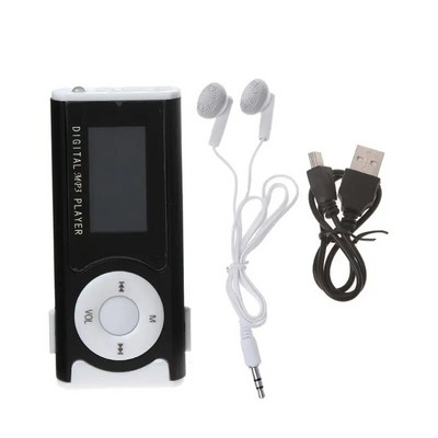ANENG mini klipas gėlių raštų muzikos MP3 grotuvas 32 GB TF kortelė su mini USB laidu + ausinėmis