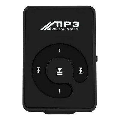Mini Mirror Clip USB Mp3 muusikapleier Üliõpilassport Jooksmine Muusika Walkman Ultra Thin TF Card Kõlar Funktsioon MP3 mängija