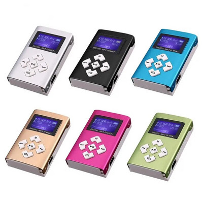 Fashion Media Walkman Sport Digital Lossless Sound Mp3 Music Player Ipod Touch Music Media With Lcd Screen Metal Portable Usb