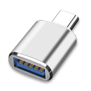 Тип C мъжки към USB 3.0 женски адаптерен конектор Високоскоростен OTG кабелен конвертор