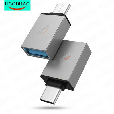 USB-C típusú USB-C OTG-adapter adatcsatlakozó-átalakító C-típusú USB 3.1-USB 3.0-OTG-adapter Macbookhoz Samsung S20 Xiaomi