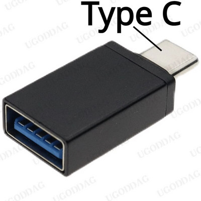 USB към тип C USB-C OTG адаптер Конектор за данни Конвертор Тип C USB 3.1 към USB 3.0 OTG адаптер за Macbook Samsung S20 Xiaomi