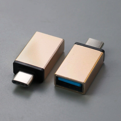 1/2Pcs Type-C na USB 3.0 adapter Brzo punjenje USB-C konektora s OTG aluminijskim metalnim adapterima za telefonsku podlogu PC prijenosno računalo